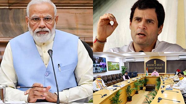 PM modi surrenders to coronavirus, says rahul gandhi PM modi surrenders to coronavirus, says rahul gandhi