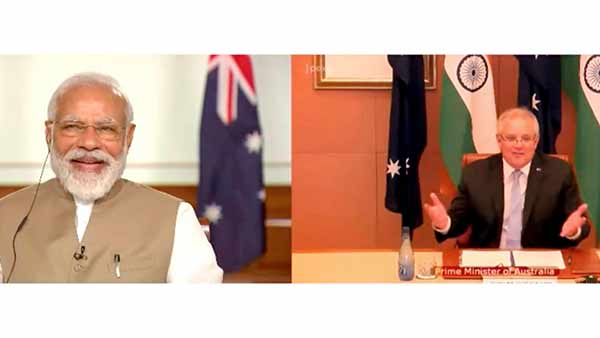 ஆஸ்திரேலிய பிரதமருடன் மோடி ஆலோசனை