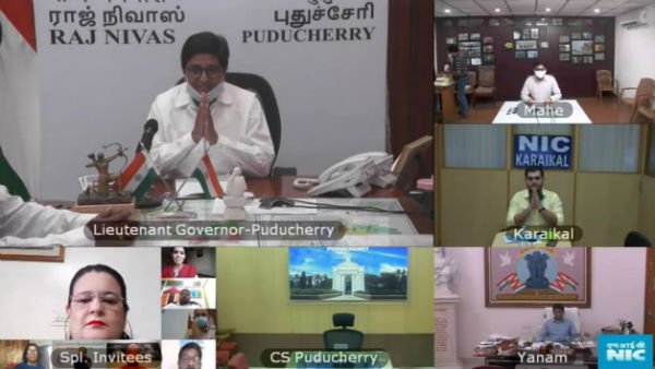 chief minister V.Narayanasamy press conference against Governor Kiran bedi chief minister V.Narayanasamy press conference against Governor Kiran bedi