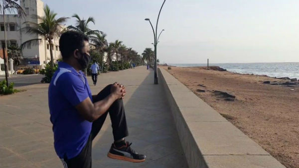 Puducherry Beach Road opened today Puducherry Beach Road opened today