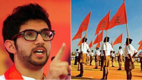 Aaditya Thackeray Speaks on RSS and Dharavi Model Controversy Aaditya Thackeray Speaks on RSS and Dharavi Model Controversy