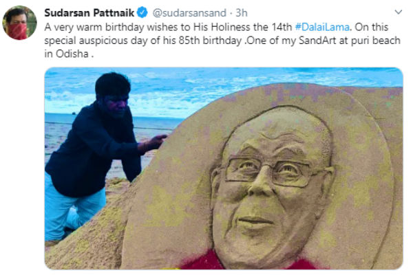 Dalai Lamas 85th birthday; all eyes on PM Modis Twitter Dalai Lamas 85th birthday; all eyes on PM Modis Twitter