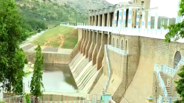 Krishnagiri KRP dam gets more water from Thenpenni River Krishnagiri KRP dam gets more water from Thenpenni River