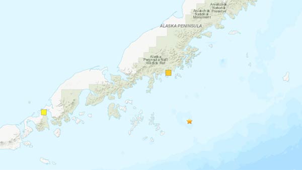 Powerful 7.4 magnitude earthquake hits off Alaska in us; tsunami warning issued Powerful 7.4 magnitude earthquake hits off Alaska in us; tsunami warning issued