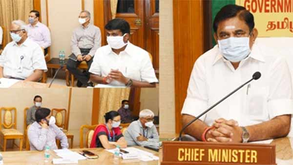 Lockdown 6.0 : TamilNadu CM Today consults health officials Lockdown 6.0 : TamilNadu CM Today consults health officials