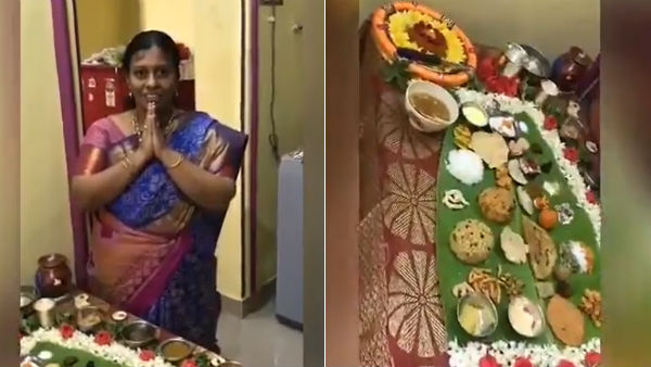 Aunty prepares 67 food item for her son-in-law in Andhra Aunty prepares 67 food item for her son-in-law in Andhra