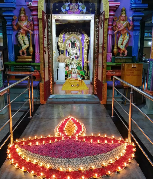 Aadi Friday 1008 gee lamp prayer at arokya peedam Aadi Friday 1008 gee lamp prayer at arokya peedam