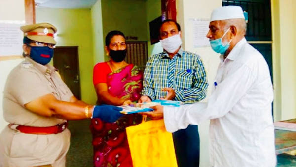 பாராட்டு பெற்றார்