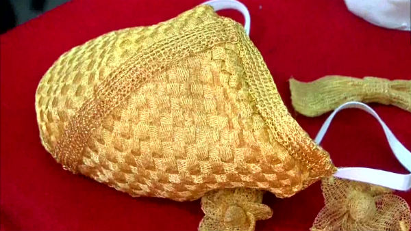 Coimbatore Goldsmith has made gold and silver face mask Coimbatore Goldsmith has made gold and silver face mask