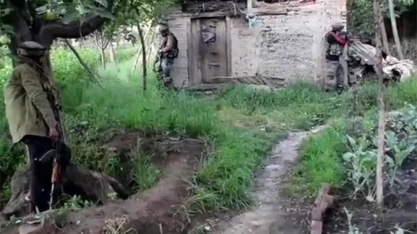 A terrorist killed by Security Forces in JK A terrorist killed by Security Forces in JK