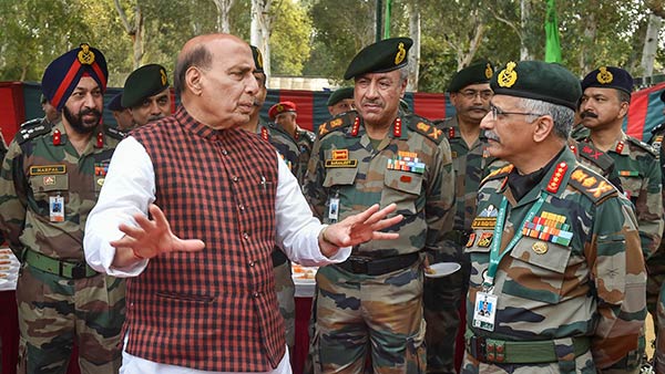 Rajnath Singh will meet with three service chiefs Rajnath Singh will meet with three service chiefs