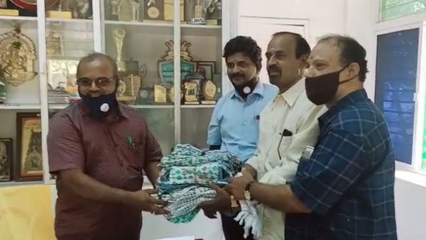 Inspiration: Theni school old students gifts 500 face masks Inspiration: Theni school old students gifts 500 face masks