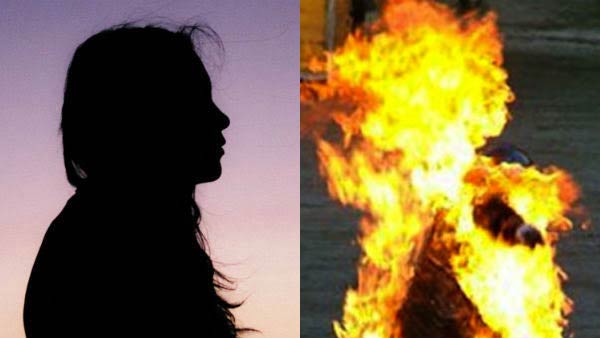 Trichy girl burned to death :relation arrested Trichy girl burned to death :relation arrested