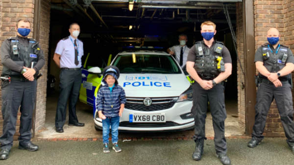 A five-year-old is being hailed as a hero for saving his mother A five-year-old is being hailed as a hero for saving his mother