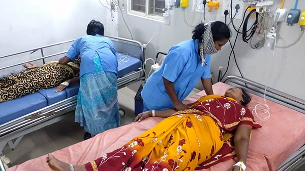 14 People hospitalised after ammonia gas leakage at Andhra dairy unit 14 People hospitalised after ammonia gas leakage at Andhra dairy unit