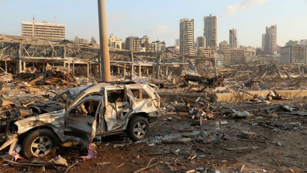 Beirut explosion 78 dead and 4,000 wounded - Lebanon health ministry Beirut explosion 78 dead and 4,000 wounded - Lebanon health ministry