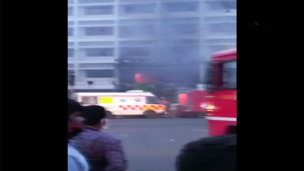 Fire broke out in Vijayawada hotel led 7 corona patients died Fire broke out in Vijayawada hotel led 7 corona patients died
