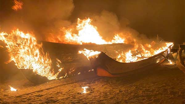 Cuddalore: One murder- 25 boats Set Fire Cuddalore: One murder- 25 boats Set Fire