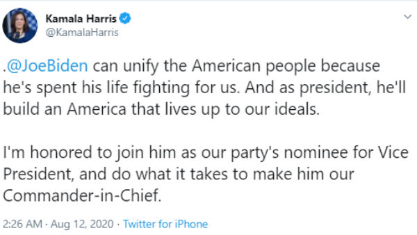 Kamala Harris says that Trump thinks this country belongs to him Kamala Harris says that Trump thinks this country belongs to him