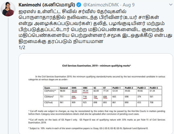 Social injustice has been done to SC, MBC in Civil Service exam conducted by UPSC says MK Stalin Social injustice has been done to SC, MBC in Civil Service exam conducted by UPSC says MK Stalin