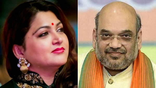 I pray to God that Amit Shah recovers soon: Khushboo tweeted I pray to God that Amit Shah recovers soon: Khushboo tweeted