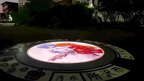 Manholes in Japan got a glowing in the dark Manholes in Japan got a glowing in the dark