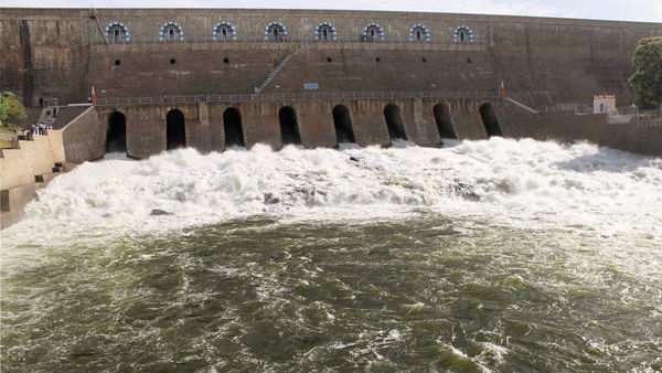 கல்லணையில் இருந்து தண்ணீர்