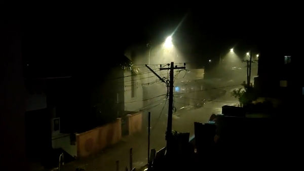 Chennai receives rainfall on Tuesday Evening Chennai receives rainfall on Tuesday Evening