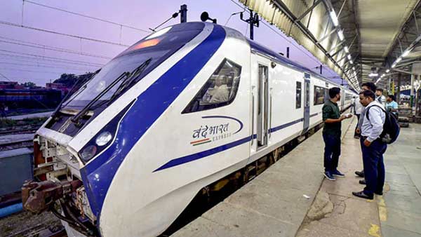 Tender for manufacturing of 44 semi high speed Vande Bharat train sets has been cancelled. Tender for manufacturing of 44 semi high speed Vande Bharat train sets has been cancelled.