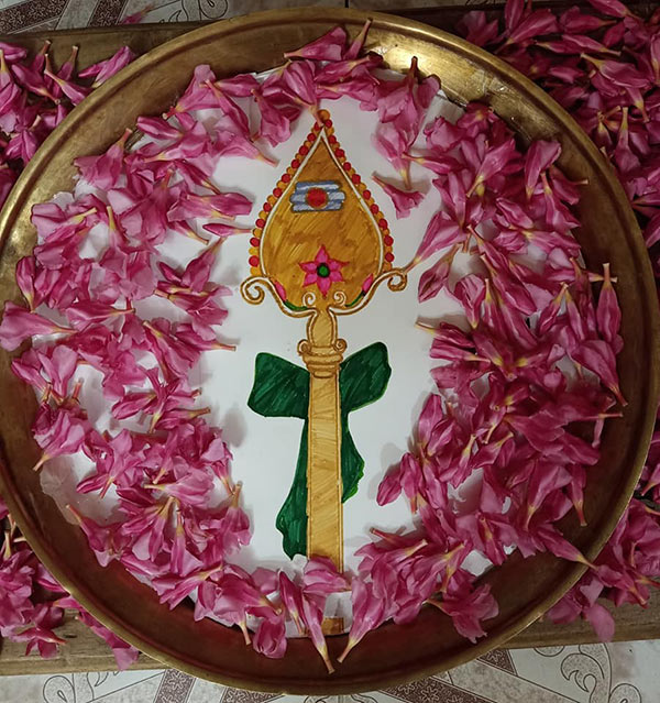 முருகனுக்கு வேல் பூஜை