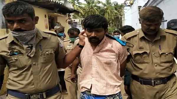 youth arrested due to killed grandma in rasipuram youth arrested due to killed grandma in rasipuram