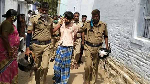 youth arrested due to killed grandma in rasipuram youth arrested due to killed grandma in rasipuram