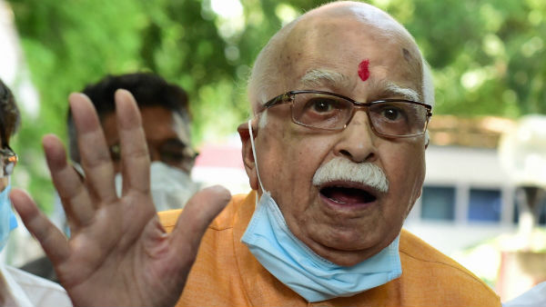 LK Advani welcomes Babri masjid demolition case verdict LK Advani welcomes Babri masjid demolition case verdict