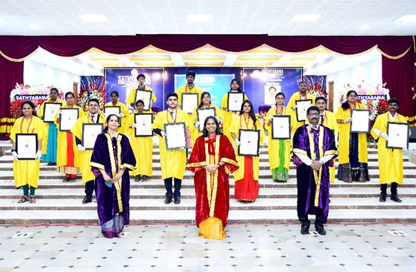 CM participated in 29th Graduation Ceremony of Sathyabama Deemed university CM participated in 29th Graduation Ceremony of Sathyabama Deemed university
