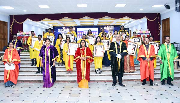 CM participated in 29th Graduation Ceremony of Sathyabama Deemed university CM participated in 29th Graduation Ceremony of Sathyabama Deemed university