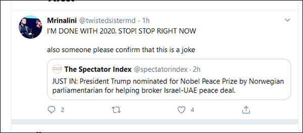 Donald Trump Nominated by Norway for 2021 Nobel Peace Prize Donald Trump Nominated by Norway for 2021 Nobel Peace Prize