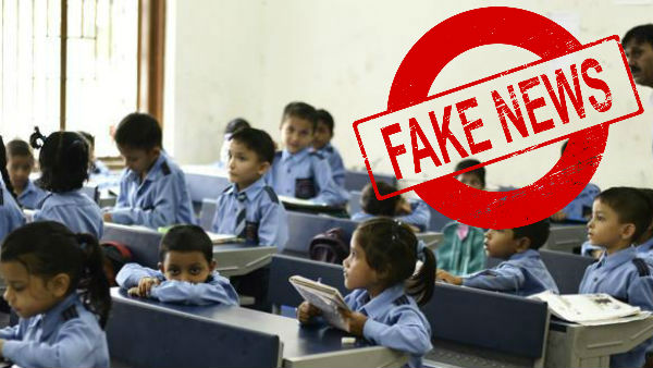 Fake News: Education minister and re opening of colleges and schools Fake News: Education minister and re opening of colleges and schools
