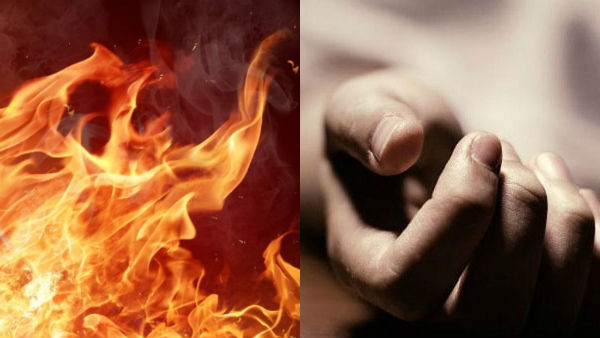 Mother self immolates herself and set an ablaze on 2 kids in Madurai Mother self immolates herself and set an ablaze on 2 kids in Madurai