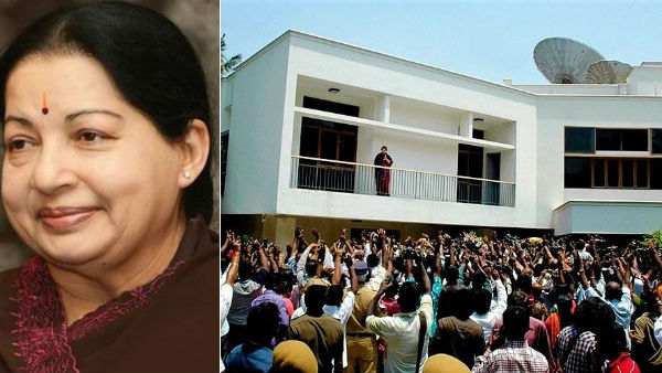 Jayalalithaas Vedhanilayam into a memorial - High Court issue notice TN government Jayalalithaas Vedhanilayam into a memorial - High Court issue notice TN government