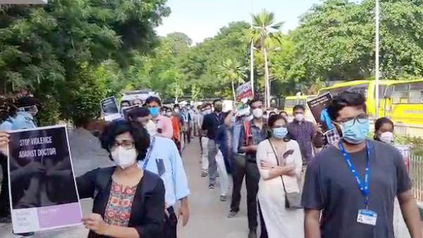 Gipmer doctors protest against administration Gipmer doctors protest against administration