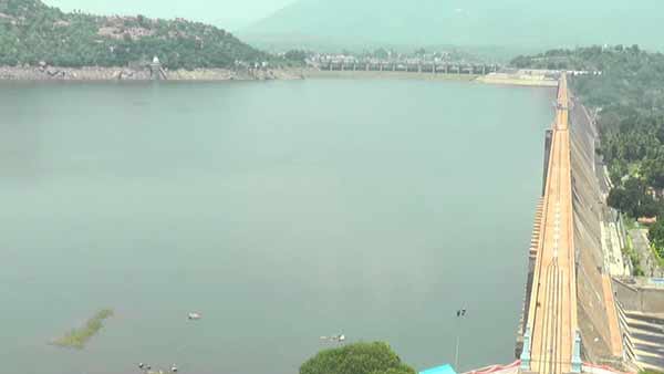 water level in the Mettur dam has increased to 99.62 water level in the Mettur dam has increased to 99.62