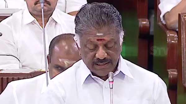 Tamil Nadu government spent Rs 7,167.97 crore for Covid 19 said OPS Tamil Nadu government spent Rs 7,167.97 crore for Covid 19 said OPS