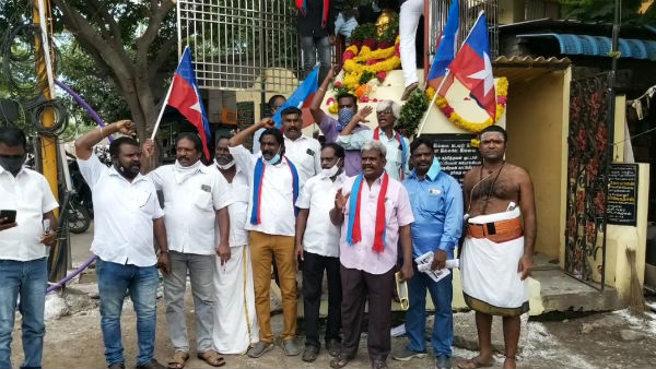 Temple Priest participate Periyar Birthday Celebrtions Temple Priest participate Periyar Birthday Celebrtions