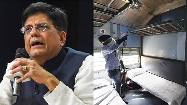 Indian Railways converted 5231 coaches into corona isolation coaches Indian Railways converted 5231 coaches into corona isolation coaches