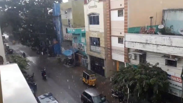 rain with thunder and lightning in Chennai rain with thunder and lightning in Chennai