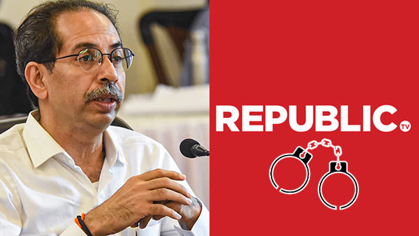 Republic TV journos arrested for trespassing on Uddhav Thackeray Farm house Republic TV journos arrested for trespassing on Uddhav Thackeray Farm house