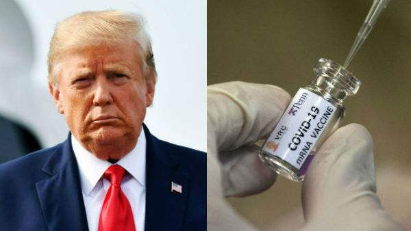 Donald Trump says that vaccine will available to US people 2021 April Donald Trump says that vaccine will available to US people 2021 April