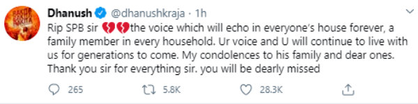 SP Balasubrahmanyam death twitter reactions from Rahul Gandhi MK Stalin Latha mangeshkar SP Balasubrahmanyam death twitter reactions from Rahul Gandhi MK Stalin Latha mangeshkar
