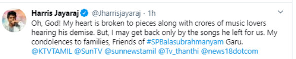 SP Balasubrahmanyam death twitter reactions from Rahul Gandhi MK Stalin Latha mangeshkar SP Balasubrahmanyam death twitter reactions from Rahul Gandhi MK Stalin Latha mangeshkar