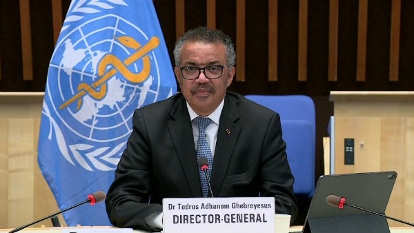 WHO Director General Tedros warns opening up societies too is recipe for disaster WHO Director General Tedros warns opening up societies too is recipe for disaster